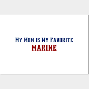 Marine Corps Mom Posters and Art